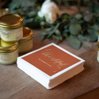 Remerciements automne Thanksgiving Party Papier Na