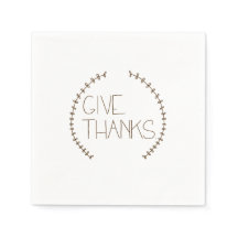 Remise simple Merci Napkin