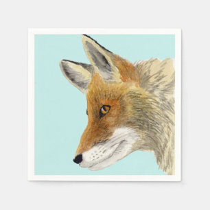 Serviette En Papier Renard roux