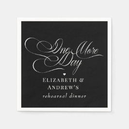 Serviette En Papier Répétition du diner de mariage