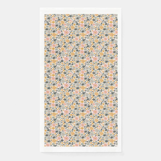 Serviette En Papier Reste Sauvage, Enfant Fleur (Devant)
