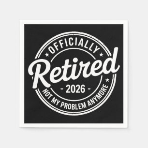 Serviette En Papier Retraité 2026 Plus Mon Problème Retraite