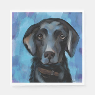 Serviette En Papier Retriever du Labrador