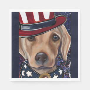 SERVIETTE EN PAPIER RETRIEVER LABRADOR