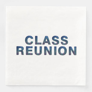 Serviette En Papier Réunion de classe TEE