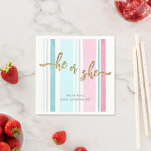 Révélation de genre rose et bleu