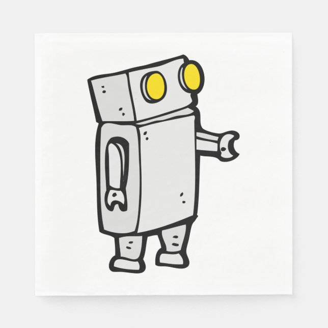Serviette En Papier Robot de base (Devant)