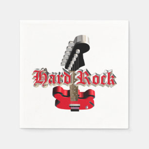 Serviette En Papier Rock dur
