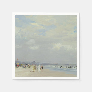 Serviette En Papier Rockaway Beach (New York) (par E.H. Potthast)