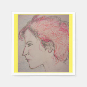 Serviette En Papier Rocker Girl