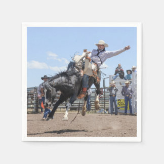 Serviette En Papier rodéo cowboy western print napkin