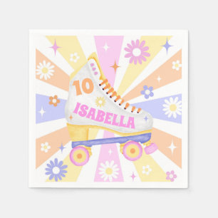 Serviette En Papier Roller Roller Rink fête d'anniversaire