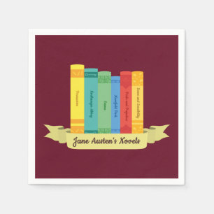 Serviette En Papier Roman de Jane Austen III
