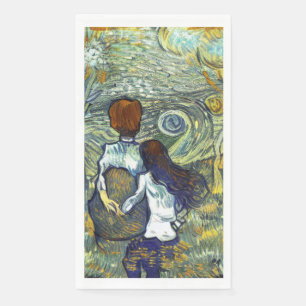 SERVIETTE EN PAPIER ROMANCE