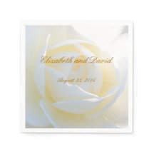 Romantique Mariage Rose blanche