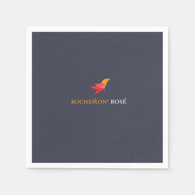 Serviette En Papier rose (Devant)