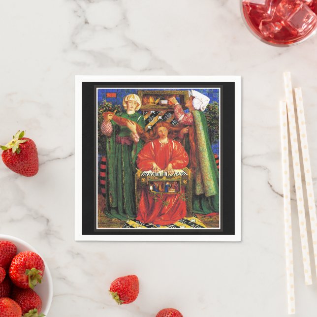 Serviette En Papier Rossetti - Une Carol de Noël (En situation)