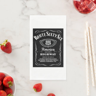 Serviette En Papier Route 66