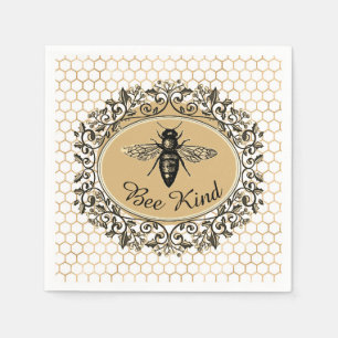 Serviette En Papier Ruche de miel gentille