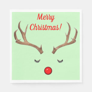 Serviette En Papier Rudolph Napkins
