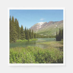 Serviette En Papier Ruisseau Grinnell au parc national de Glacier
