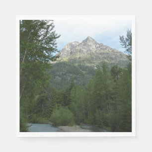 Serviette En Papier Ruisseau McDonald au Glacier National Park