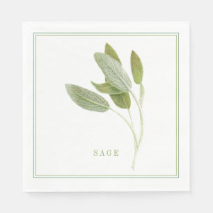 Serviette En Papier SAGE FRAIS Papier de déjeuner standard serviettes