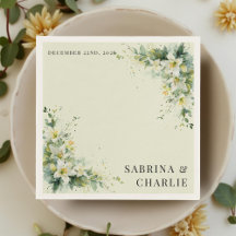 Sage Green Lily Valley Elegant Floral Wedding