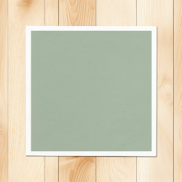 Serviette En Papier Sage souple