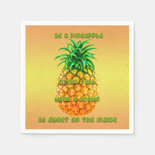 Serviette En Papier Sagesse de l'ananas