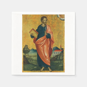 Serviette En Papier Saint Barthélemy l'apôtre Beaux-Arts