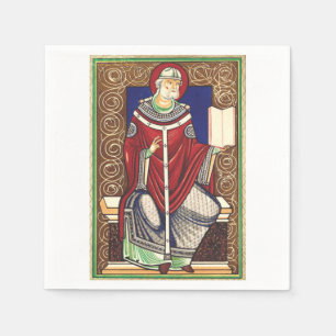 Serviette En Papier Saint Grégoire le Grand Docteur de l'Église