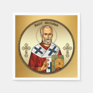 Serviette En Papier Saint Nicolas
