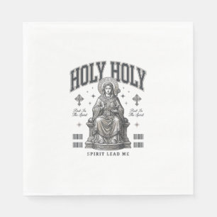 Serviette En Papier Saint Saint Gravure Vintage Design de T-Shirt Reli
