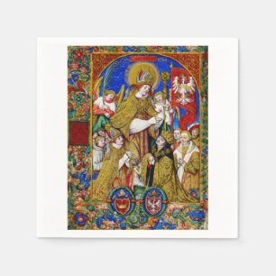 Serviette En Papier Saint Stanislas Évêque et Martyr Beaux-Arts