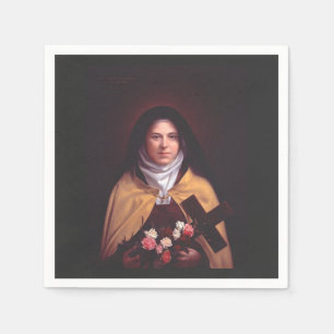 Serviette En Papier Saint-Thérèse de Lisieux