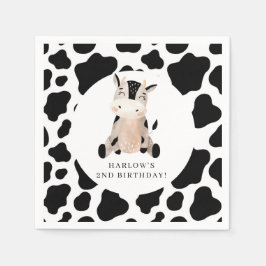 Serviette En Papier Saint-Vache Pays ferme Anniversaire