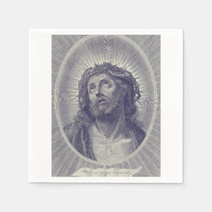 Serviette En Papier Saint Visage de Jésus