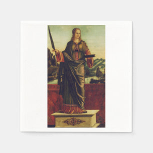Serviette En Papier Sainte Anastasia de Rome Art de luxe
