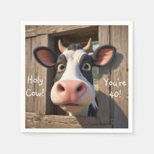 Serviette En Papier Sainte vache Vous avez 40 ans