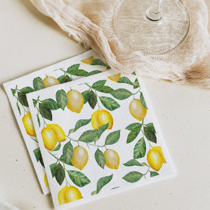Serviette En Papier Saison de Lemon 