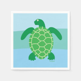 Serviette En Papier Saison des tortues marines