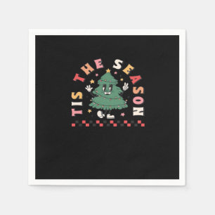 Serviette En Papier Saison Retro Halloween Saison Éffrayante automne