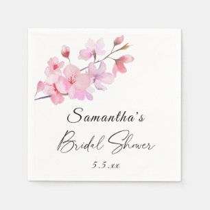 Serviette En Papier Sakura - Mariage douche nuptiale