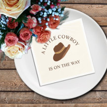 Salut Bébé ! Cowboy Western Baby Shower