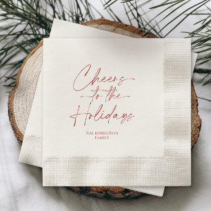 Serviette En Papier Salutations au Festival des Fêtes