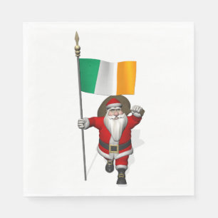 Serviette En Papier San Nioclás Nollaig Shona Duit
