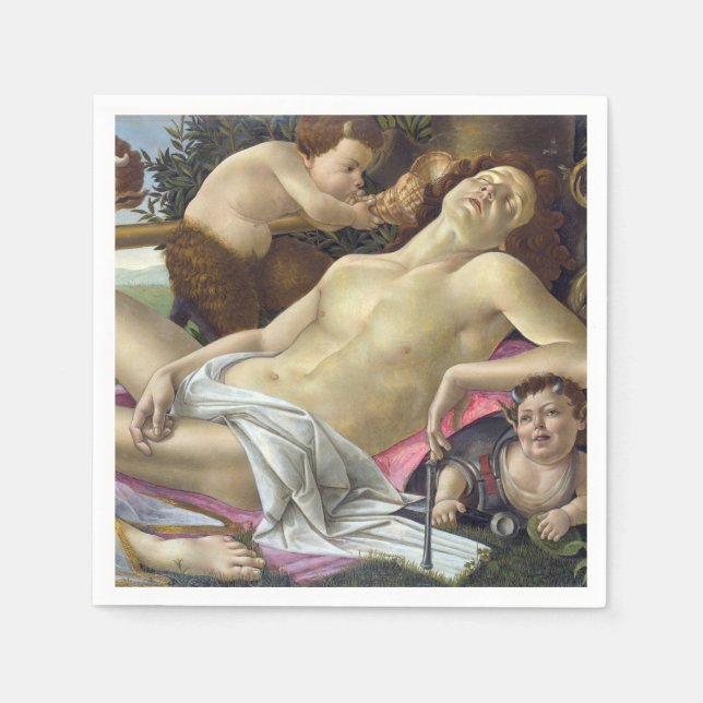 Serviette En Papier Sandro Botticelli (Devant)