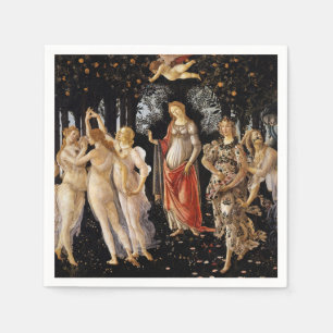 Serviette En Papier Sandro Botticelli - La Primavera