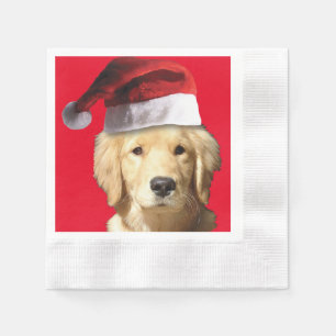 Serviette En Papier Santa Claus